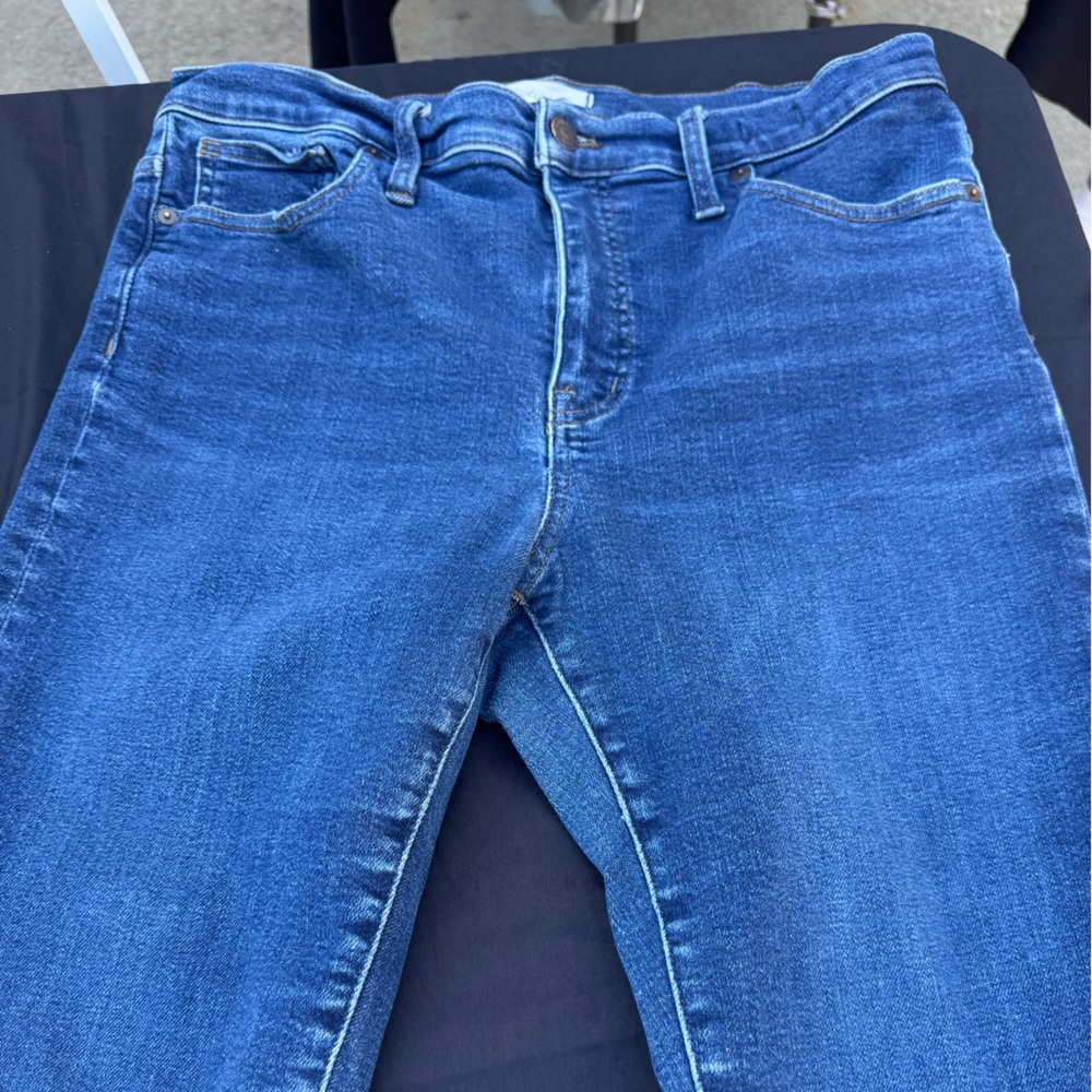 Madewell Women's Straight Leg Jeans in Deep Blue